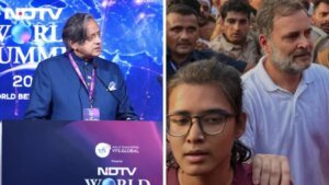 'यह स्वीकार्यता के बारे में है': नेहा बोरा के रूप में शशि थरूर भारत ब्लॉक विरोध में शामिल हुए