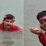 'यहां मगरमच्छ हो सकते हैं, लेकिन': बीजेपी सांसद का ऐलान, यमुना में डूबकर की सफाई