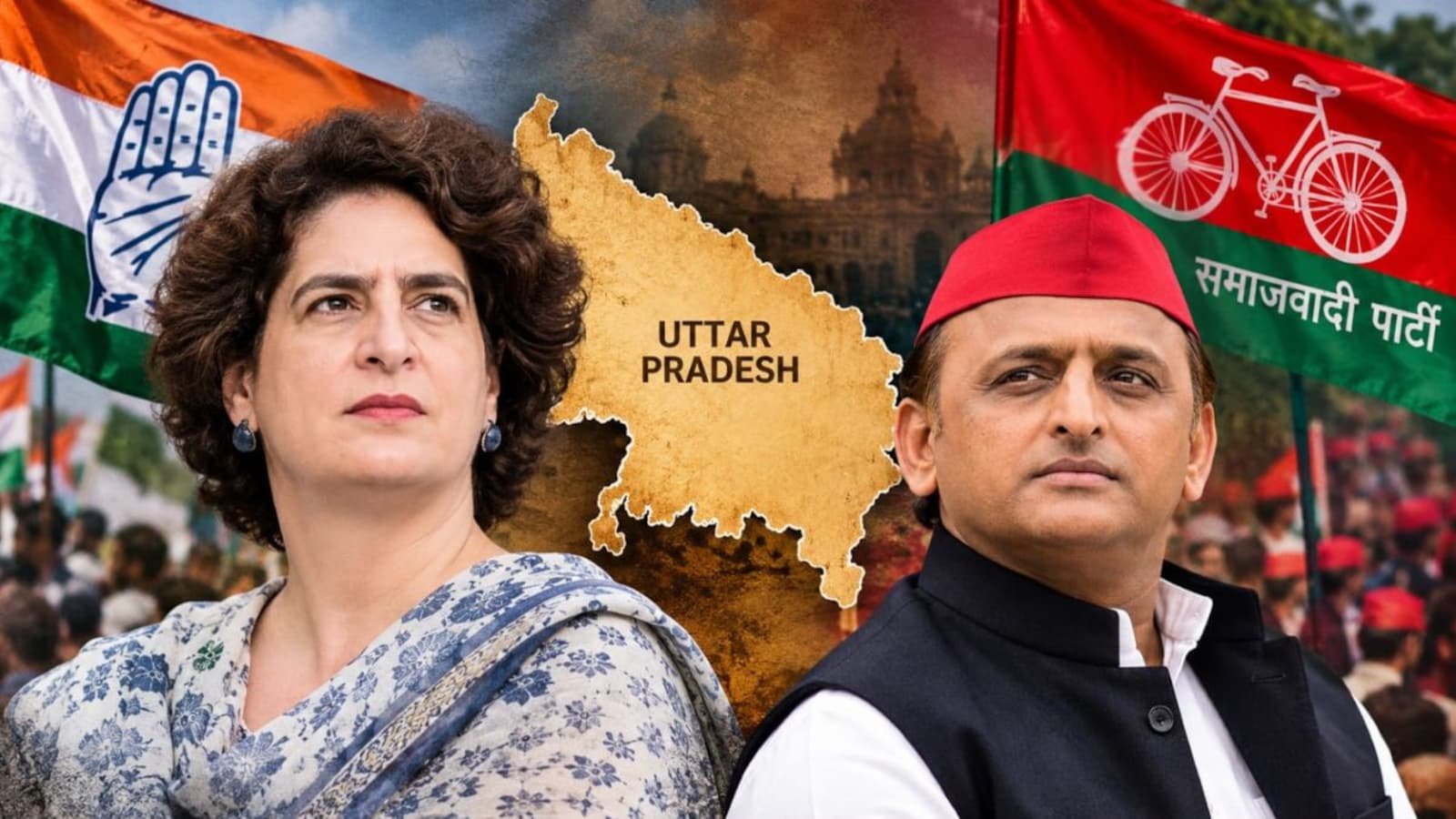 यूपी में कांग्रेस की नजर 125 सीटों पर, गठबंधन वार्ता का नेतृत्व करेंगी प्रियंका गांधी
