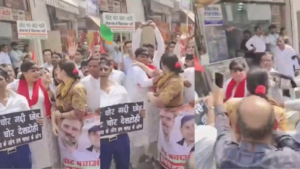 वीडियो: फ़रीदाबाद में भारत ब्लॉक की विरोध रैली के दौरान कांग्रेस नेताओं ने एक-दूसरे को थप्पड़ मारे