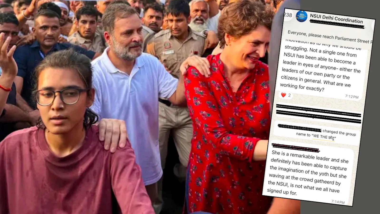 ‘हम छोटा’: कांग्रेस विंग ने राहुल गांधी के कार्यक्रमों में नेहा बोरा की केंद्रीयता पर प्रतिक्रिया दी