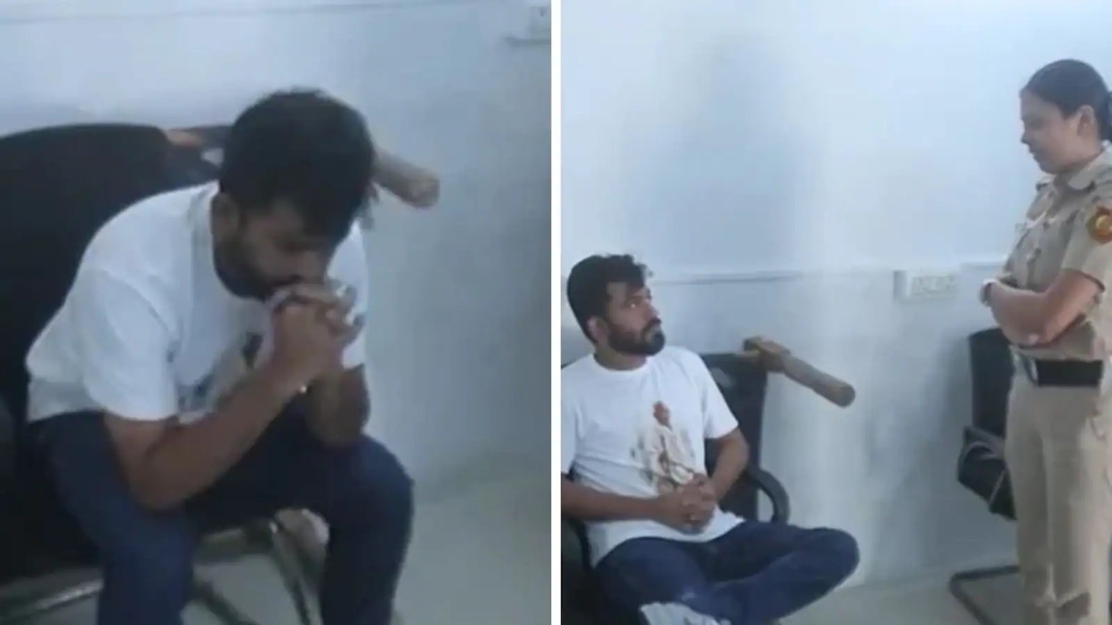 ‘हमें खेद है’: अभिजीत दीपके को दादी की मौत के बारे में बताते पुलिसकर्मियों का वीडियो